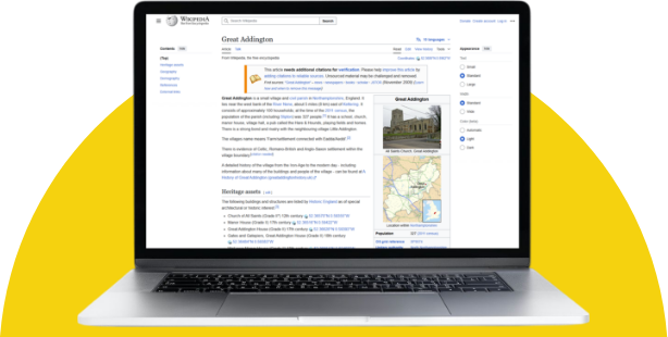 wiki profile creation for schools