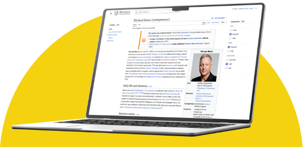 Wiki Profile Entrepreneur