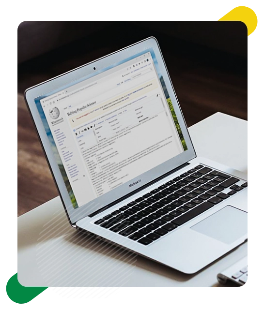 Wikipedia translation services