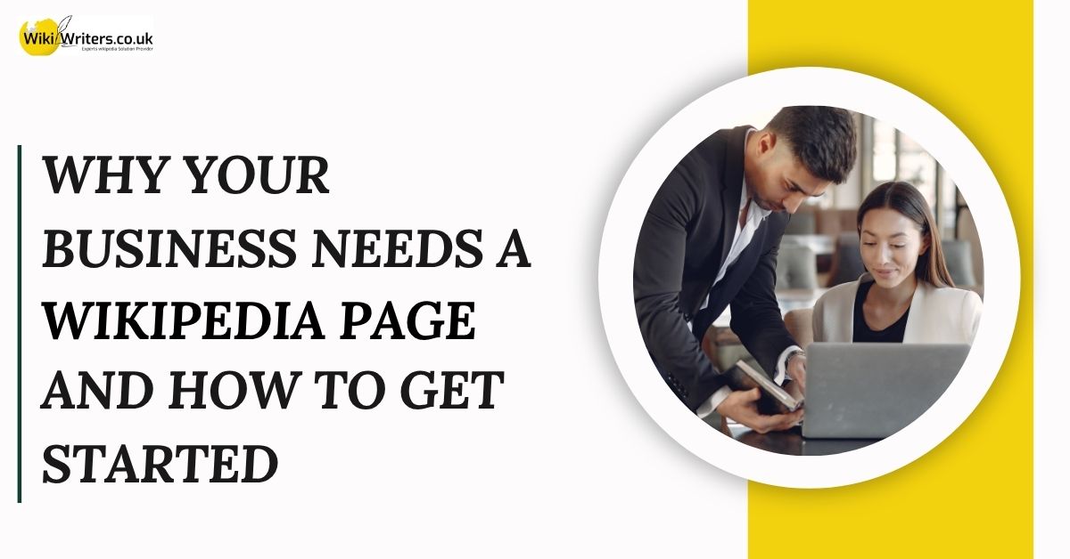 wikipedia page for business