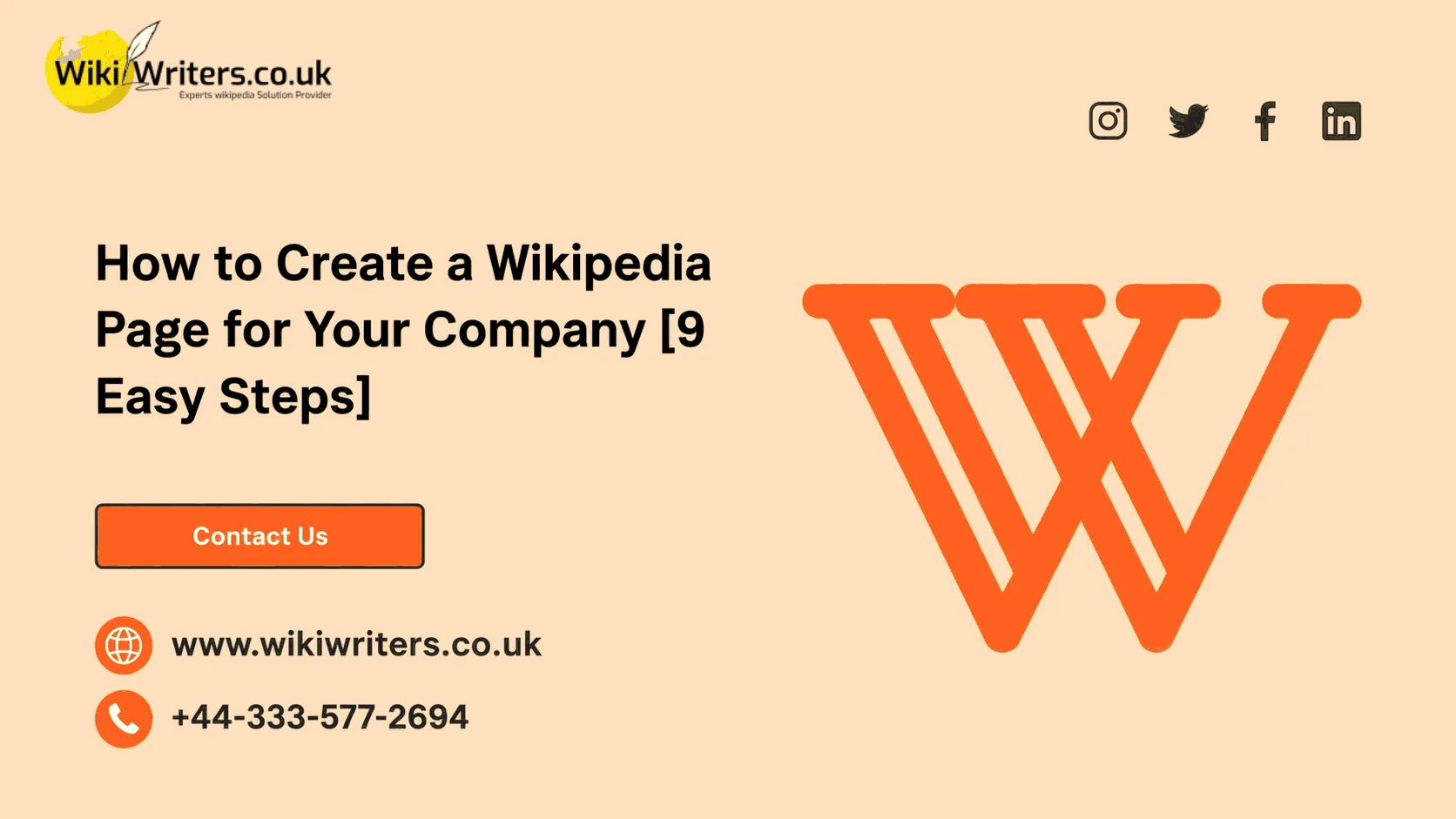 How to Create a Wikipedia Page